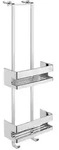 T&uuml;retagere emco system 2 chrom, mit 2 Wandk&ouml;rben BxHxT:225x703x97mm