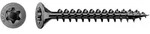 Senkkopfschraube SPAX&reg;, schwarz verzinkt, Vollgewinde, 3,5x16mm, VPE:200