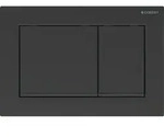 Geberit Omega 30 Bet&auml;tigungsplatte schwarz matt/schwarz