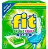 Fit grüne Kraft Classic Geschirr-Spültabs - 72 Tabs