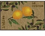 wash+dry Fu&szlig;matte Le Citron 50x75cm - natur
