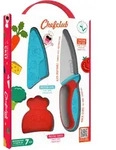 Chefclub - Messer f&uuml;r Kinder (Blau/Rot)