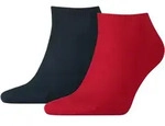 TOMMY HILFIGER Herren Sneaker Socken Flag 2er Pack - rot|blau - 39|40|41|42
