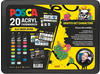 POSCA Marker 20er Set inkl. Anleitungen 100-160-413