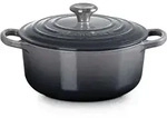 Le Creuset Runder Br&auml;ter Signature &Oslash; 20cm - grau|anthrazit