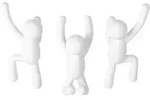 umbra Kleiderhaken Buddy Hook Wei&szlig; 3er-Set