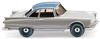 WIKING 012802 1:87 DKW 1000 Spezial Sportcoupé - fenstergrau/brillantblau