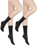 Hudson Damen Socken mit Rollrand Only 2er Pack - schwarz - 35|38|37|36