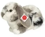 Teddy-Hermann - Kuscheltier Widderkaninchen grau-wei&szlig; gescheckt 23 cm