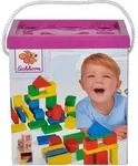 Eichhorn - 50 Bunte Holzbausteine Box