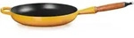 Le Creuset Bratpfanne Signature mit Holzgriff &Oslash; 28cm - gelb