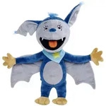 Simba Fidi Fledermaus Pl&uuml;schtier mit Sound und Wortspielen, 35 cm
