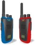 KIDYWOLF - Walkie-Talkies mit Taschenlampe blau/rot