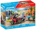 PLAYMOBIL 71825 ACTION HEROES Feuerwehr Quad l&ouml;scht Heckenbrand