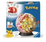 Ravensburger 3D Puzzle 11595 - Puzzle-Ball Pok&eacute;mon Kanto Region - Puzzleball aus