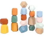 small foot Montessori Balanciersteine aus Holz, 12226