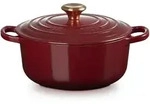 Le Creuset Runder Br&auml;ter Signature &Oslash; 20cm - rot