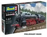 Revell 62168 Model Set Schnellzuglokomotive S3-6 BR18mit Tender