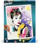 Ravensburger CreArt, Malen nach Zahlen Adults Premium - Audrey Hepburn
