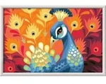 Ravensburger Besch&auml;ftigung - CreArt, Malen nach Zahlen Kinder - Stolzer Pfau
