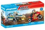 PLAYMOBIL 71875 - City Action - Verfolgungsjagd mit Polizei Pick-Up