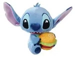 Simba Disney Stitch mit Burger, 25cm