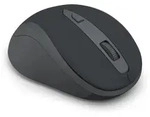 HAMA Funkmaus "WM-400", ergonomisch, optisch, 6 Tasten, ohne Klickger&auml;usch, SW -