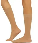 Wolford Damen Kniestr&uuml;mpfe Individual Knee-Highs 10 DEN - braun - S