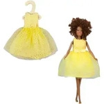 Heless - Boucl&eacute; Kleid Sunshine, gelb, Modepuppe