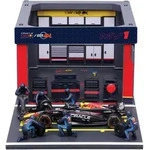 Bburago - 1:43 F1 Red Bull RB20 Pit Pass #1 Verstappen, Set