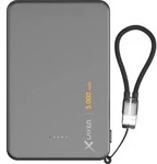 Zusatzakku XLayer MagFix Pro Powerbank Ultra Slim 5.000 mAh schwarz