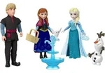 Disney Die Eisk&ouml;nigin Anna und Elsa Charakterset mit 4 kleinen Puppen und 4
