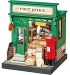 Robotime -Book Nook - DIY Miniaturhaus - Century Post Office