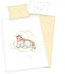 BabyBest Kinderbettw&auml;sche Sleeping on the moon 40x60cm, 100x135cm - mehrfarbig -