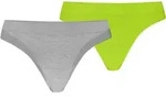 PUMA Damen Unterhose Sport String 3D Knit 2er Pack - mehrfarbig - L