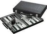 Philos-Spiele Backgammon, medium, Kunstleder 1733
