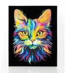 DIAMOND DOTZ - Diamond Painting Neon Katze