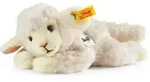 Steiff - Linda Lamm 22 wollweiss liegend - beige|wei&szlig;