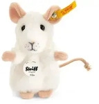 Steiff - Pilla Maus, wei&szlig;, 10cm - wei&szlig;