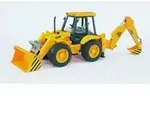 BRUDER - JCB 4CX Baggerlader 02428 - gelb