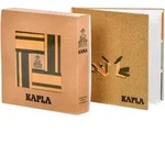 KAPLA - Holzbausteine, gelb/gr&uuml;n, 40er Box