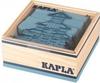 KAPLA - Holzbausteine, hellblau, 40er Box