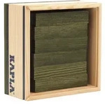 KAPLA - Holzbausteine, gr&uuml;n, 40er Box