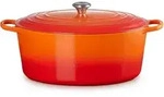 Le Creuset Ovaler Br&auml;ter Signature 40cm - orange
