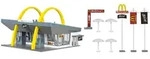 Vollmer 43634 H0 - McDonald's Restaurant mit McDrive