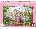 Schmidt Spiele - Puzzle - Sch&ouml;ne Fee im Zauberwald, 200 Teile