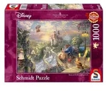 Schmidt Spiele - Erwachsenenpuzzle - Thomas Kinkade - Disney Die Sch&ouml;ne und das