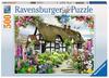Ravensburger Puzzle - Verträumtes Cottage, 500 Teile