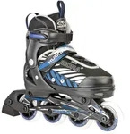HUDORA Inline Skates Leon, Gr. 33-36, schwarz/blau 28236
