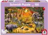 Schmidt Spiele - Puzzle - Tiere in Afrika, 150 Teile